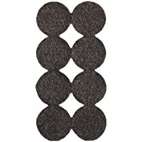 Protectores de fieltro redondos- Ø aprox. 2-5 cm - fieltro extra durable- autoadhesivos- 144 unidades- marrón…